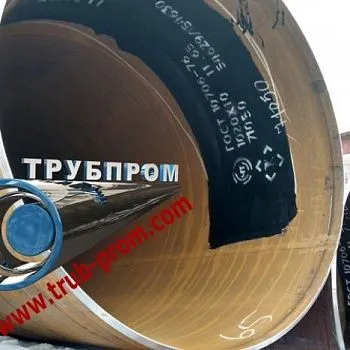 Труба магистральная 1220х37,3 сталь К60, ТУ 1381-037-05757848-2008, Арт. 46245 - ТРУБПРОМ